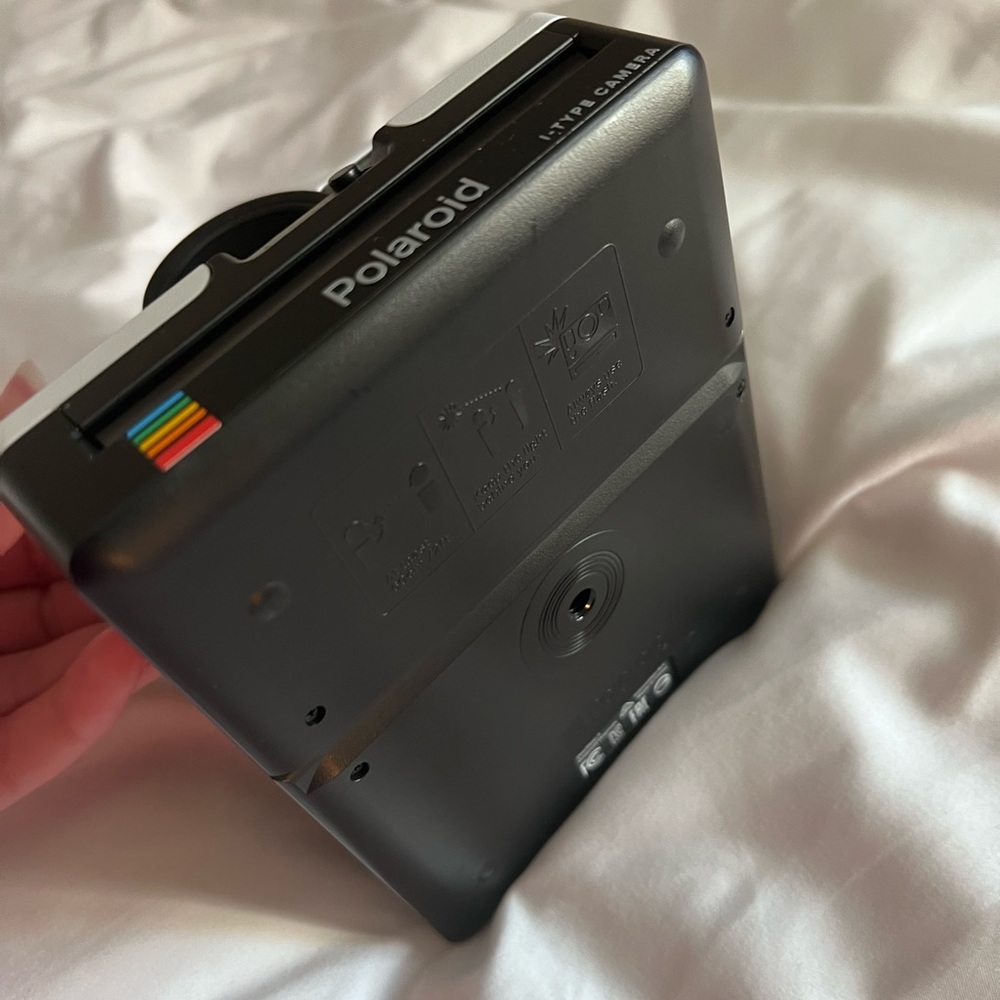 One step polaroid.